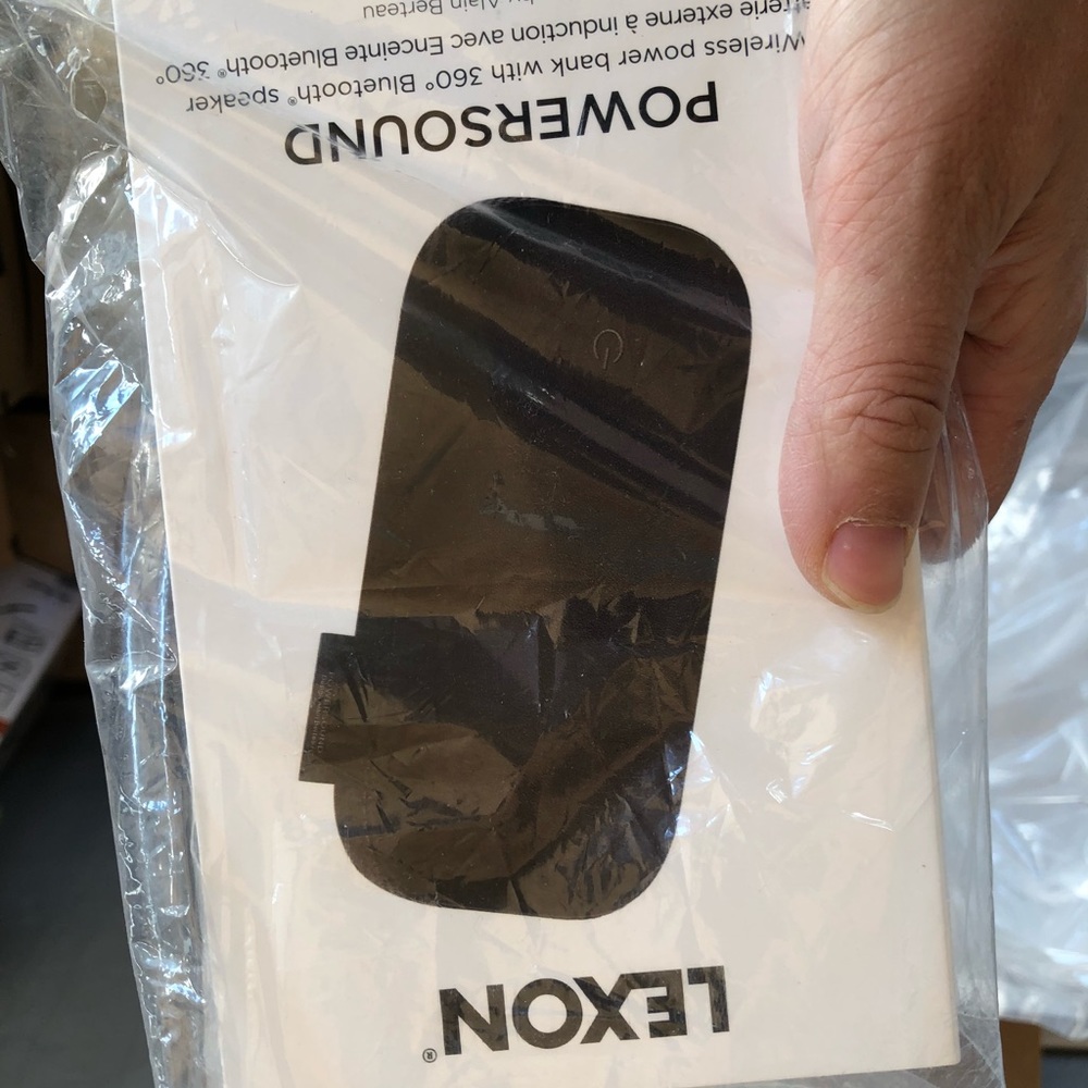 brand new speaker and power bank